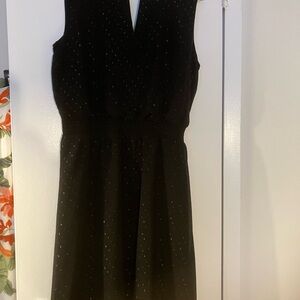 Elegant Chico’s  black midi dress